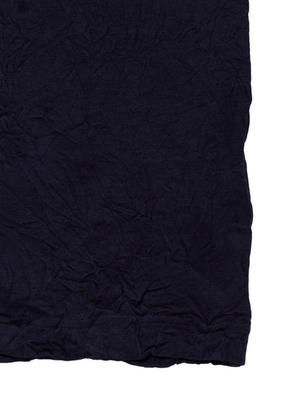 100S WOOL SINGLE JERSEY ROUND NECK LONG SLV T