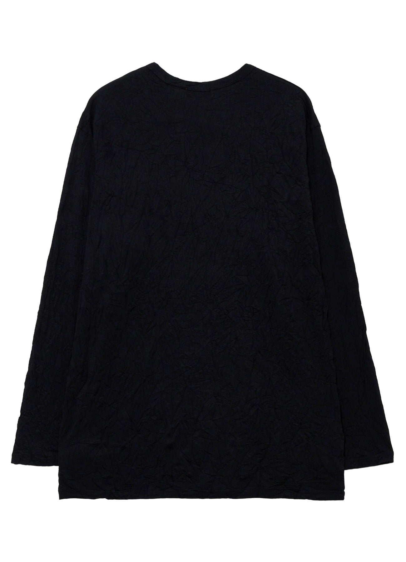 100S WOOL SINGLE JERSEY ROUND NECK LONG SLV T – THE SHOP YOHJI