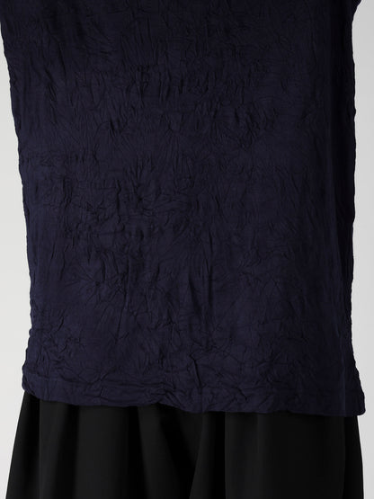 100S WOOL SINGLE JERSEY TURTLE NECK LONG SLV PO