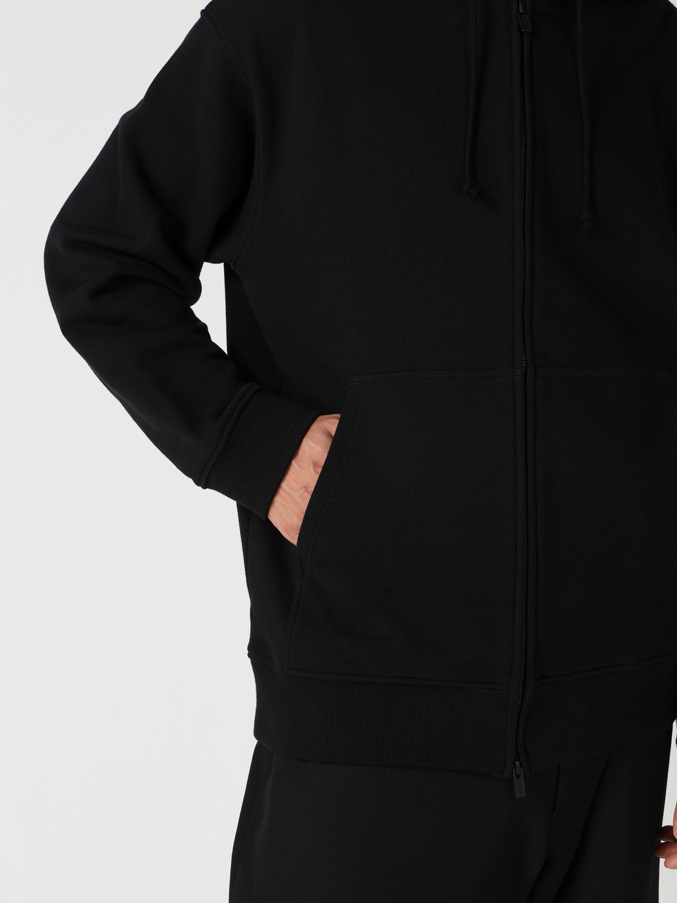 30/10 FRENCH TERRY  EMBROIDERED ZIP HOODIE