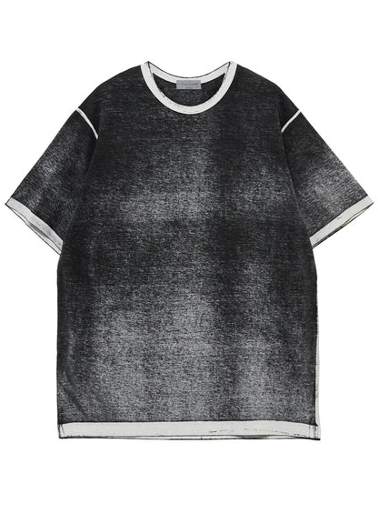 DENSE SINGLE JERSEY ROUND NECK SHORT SLV T