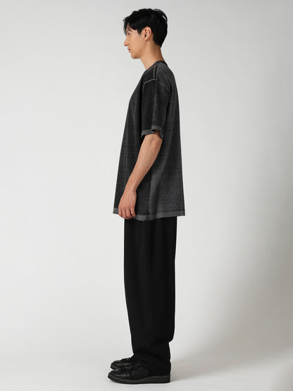 DENSE SINGLE JERSEY ROUND NECK SHORT SLV T