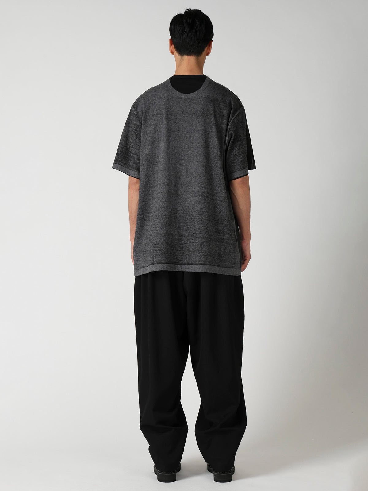 DENSE SINGLE JERSEY ROUND NECK SHORT SLV T