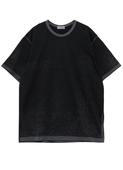 DENSE SINGLE JERSEY ROUND NECK SHORT SLV T