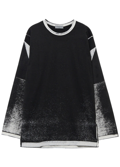 DENSE SINGLE JERSEY ROUND NECK LONG SLV T