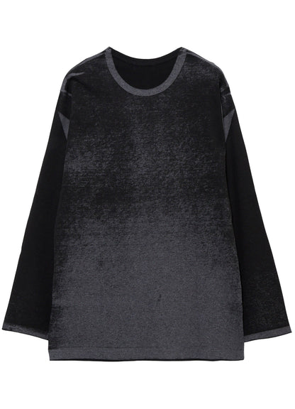 DENSE SINGLE JERSEY ROUND NECK LONG SLV T