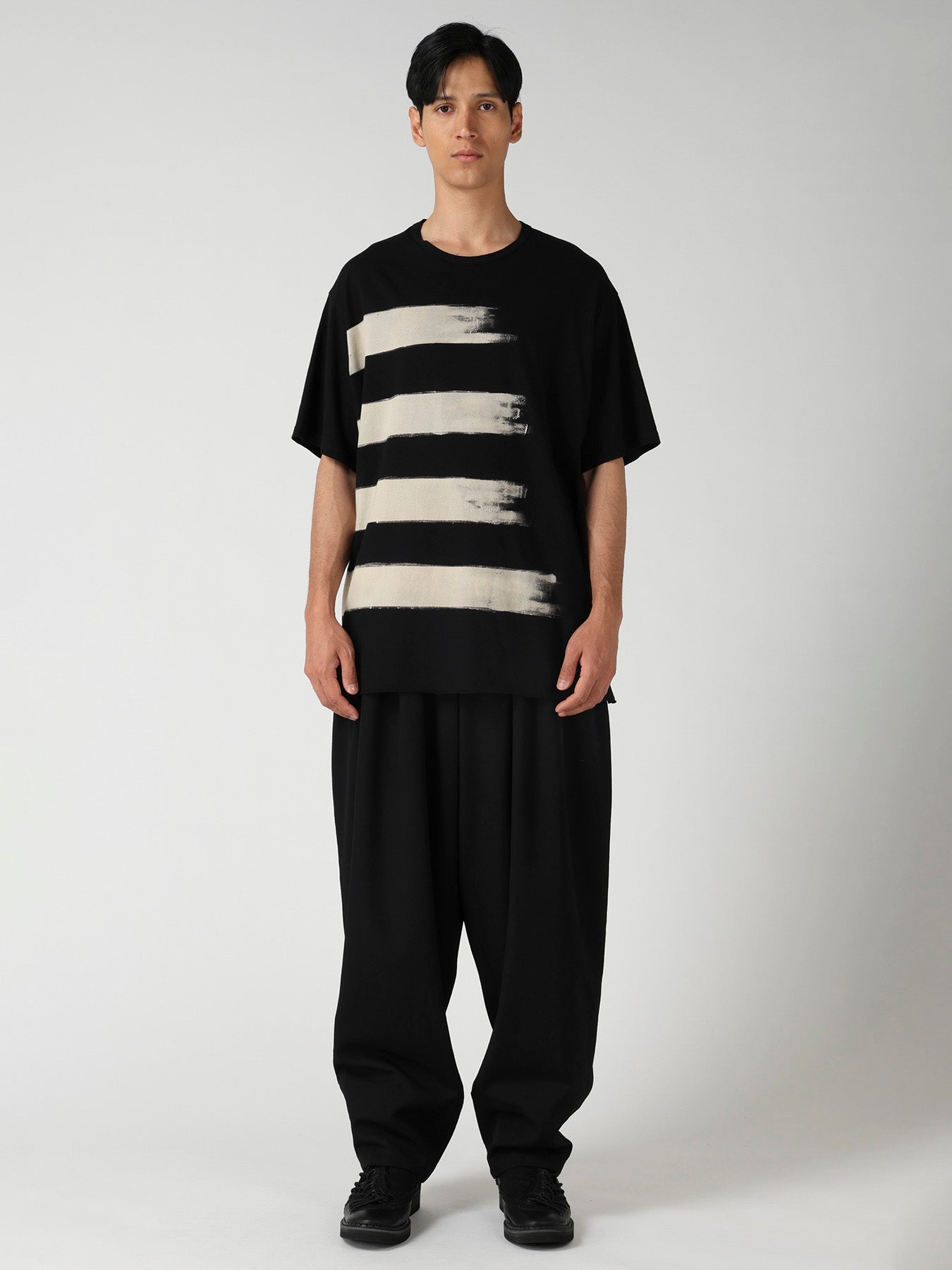 COTTON SINGLE JERSEY ROUND NECK SHORT SLV T