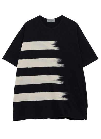COTTON SINGLE JERSEY ROUND NECK SHORT SLV T