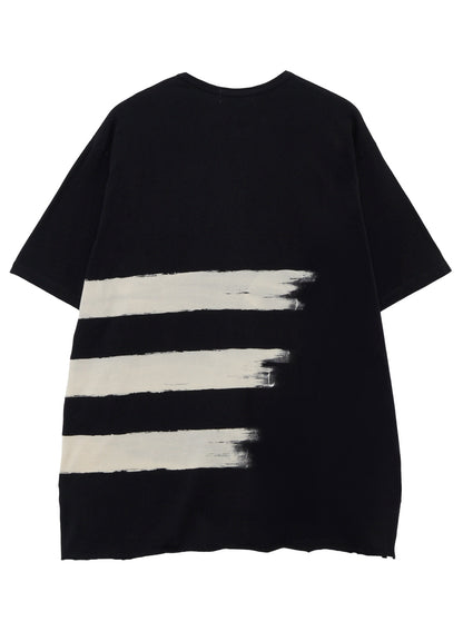 COTTON SINGLE JERSEY ROUND NECK SHORT SLV T