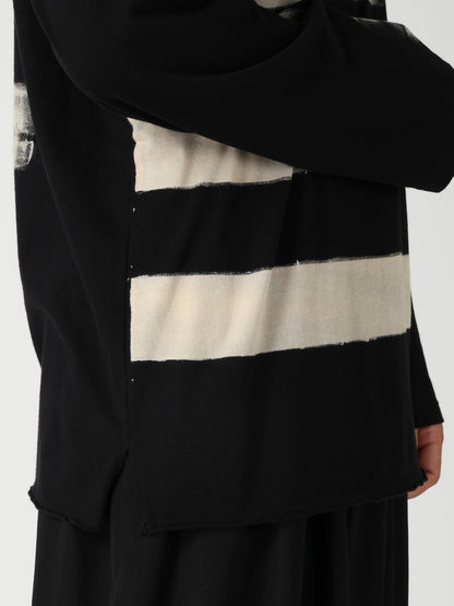 COTTON SINGLE JERSEY ROUND NECK LONG SLV T