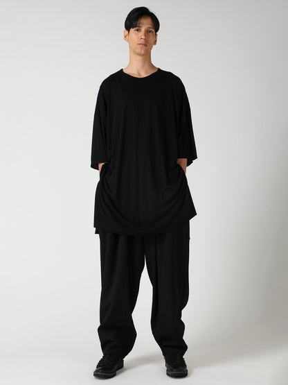 COTTON CASHMERE SINGLE JERSEY BIG SS TEE