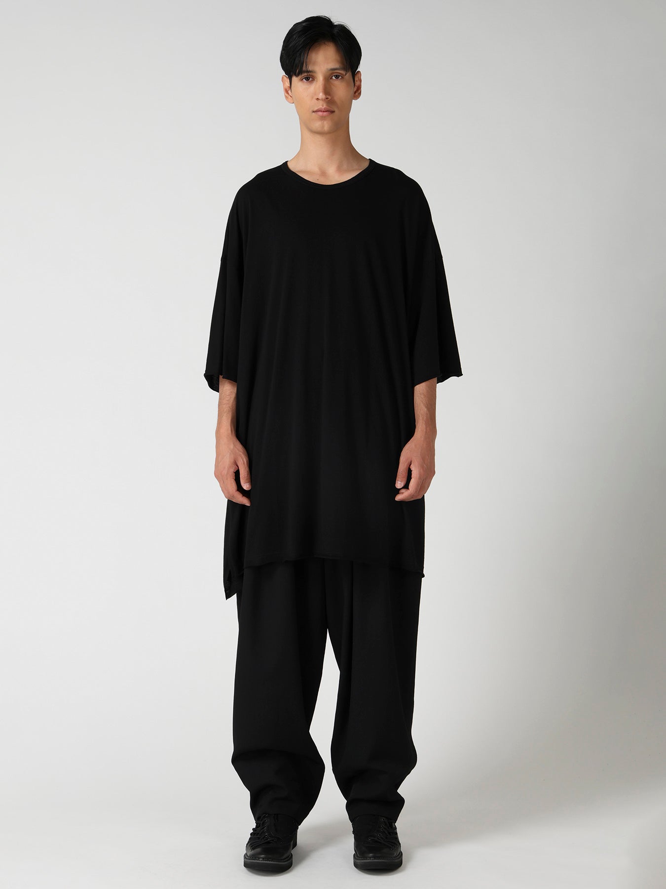 COTTON CASHMERE SINGLE JERSEY BIG SS TEE
