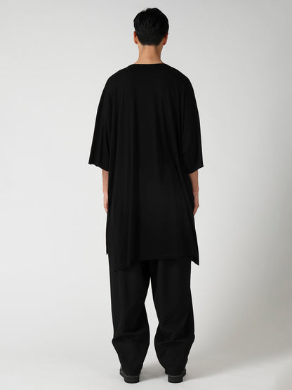 COTTON CASHMERE SINGLE JERSEY BIG SS TEE