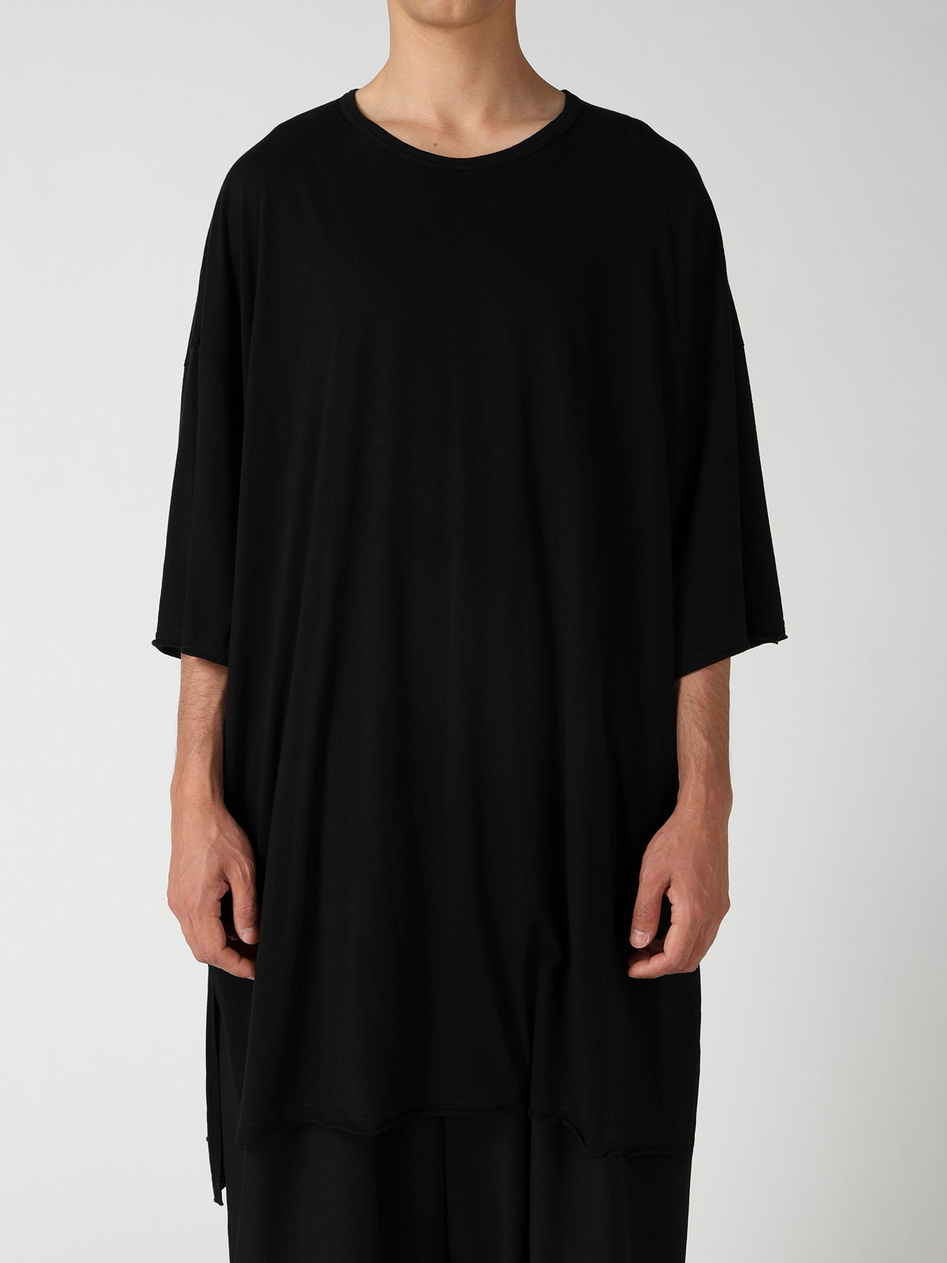 COTTON CASHMERE SINGLE JERSEY BIG SS TEE