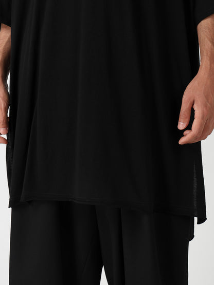 COTTON CASHMERE SINGLE JERSEY BIG SS TEE