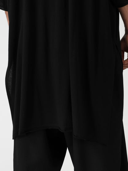 COTTON CASHMERE SINGLE JERSEY BIG SS TEE