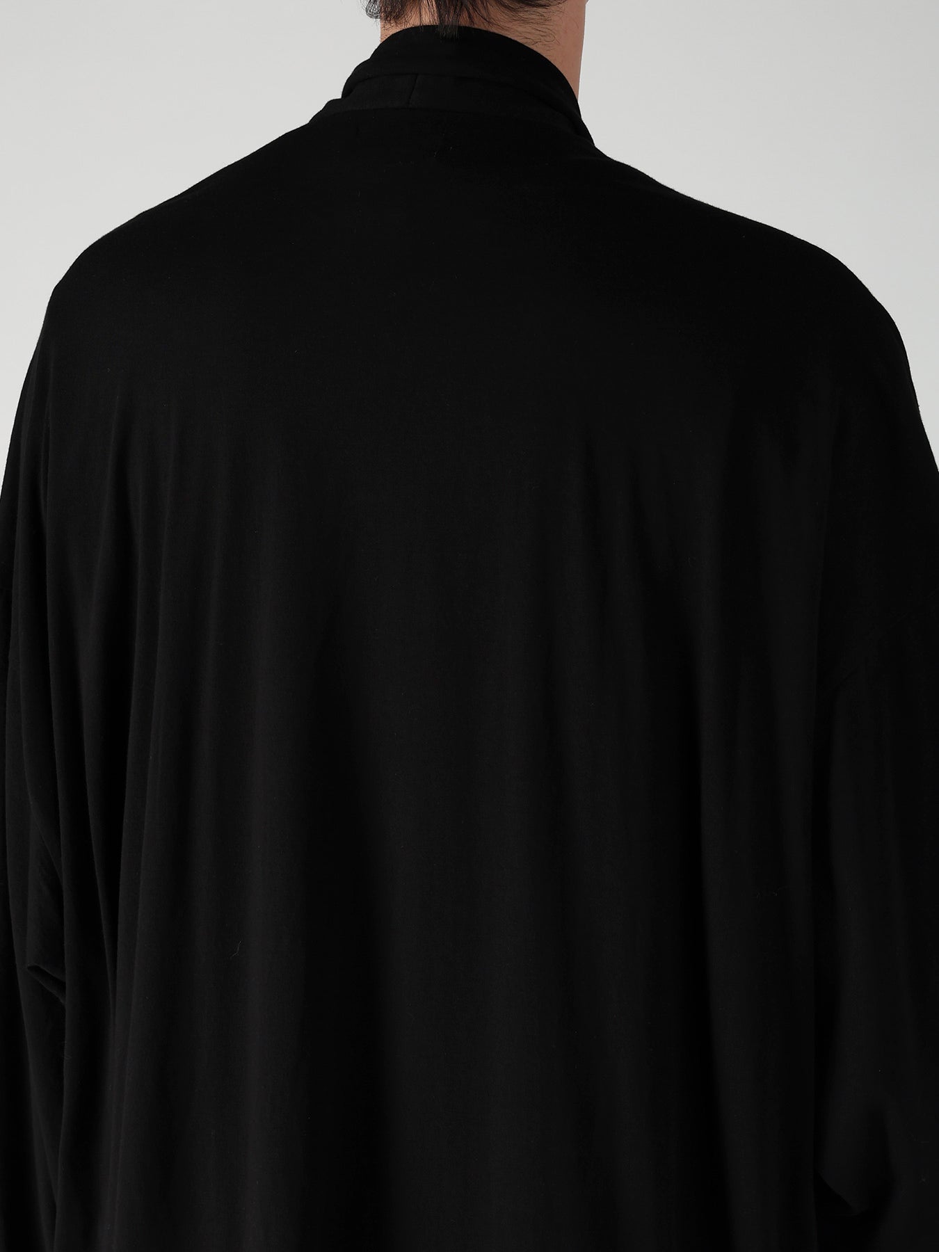 COTTON CASHMERE SINGLE JERSEY ONE BUTTON CARDIGAN – THE SHOP YOHJI
