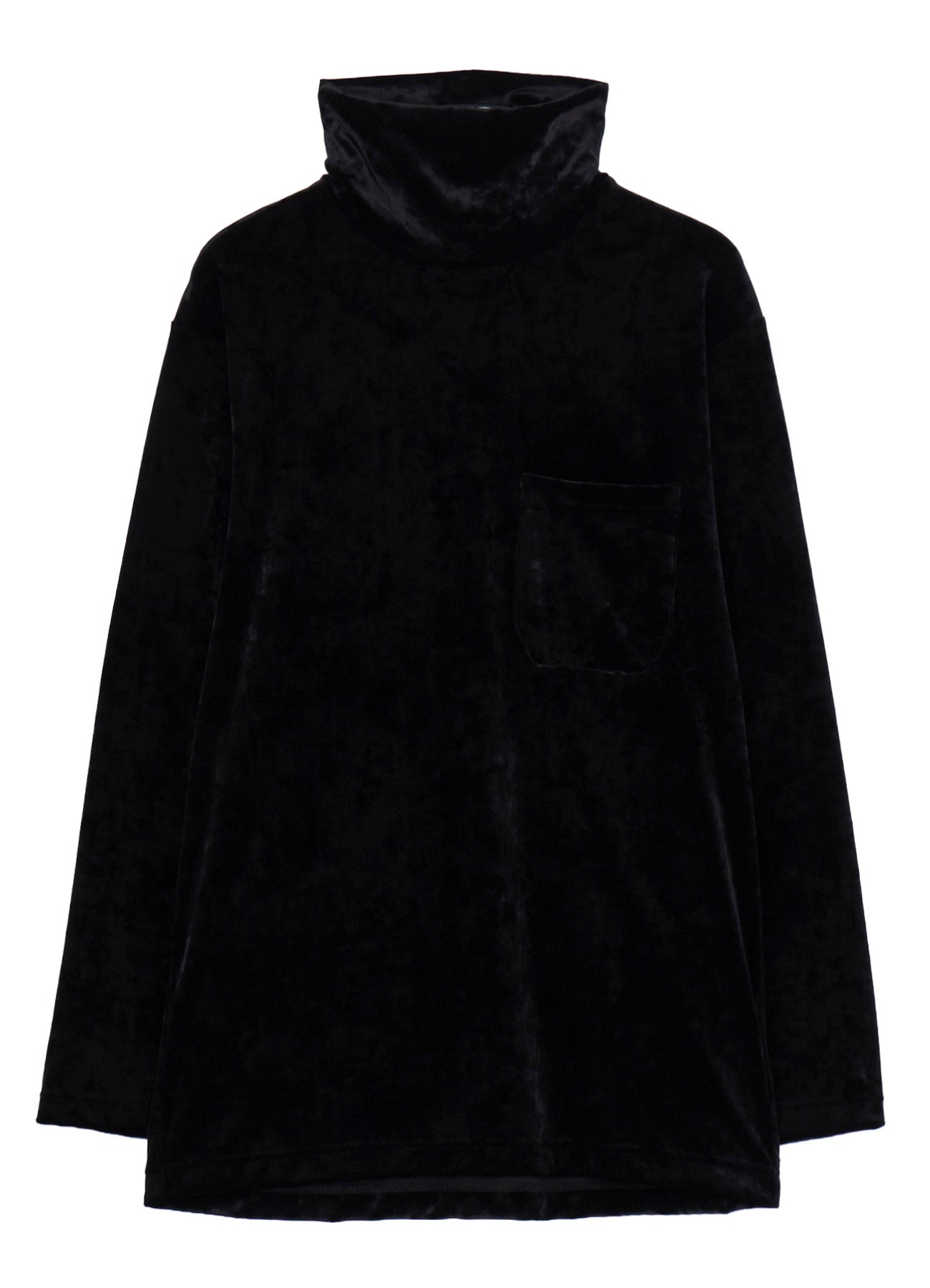 CRUSH VELOUR HIGH NECK LONG SLV – THE SHOP YOHJI YAMAMOTO