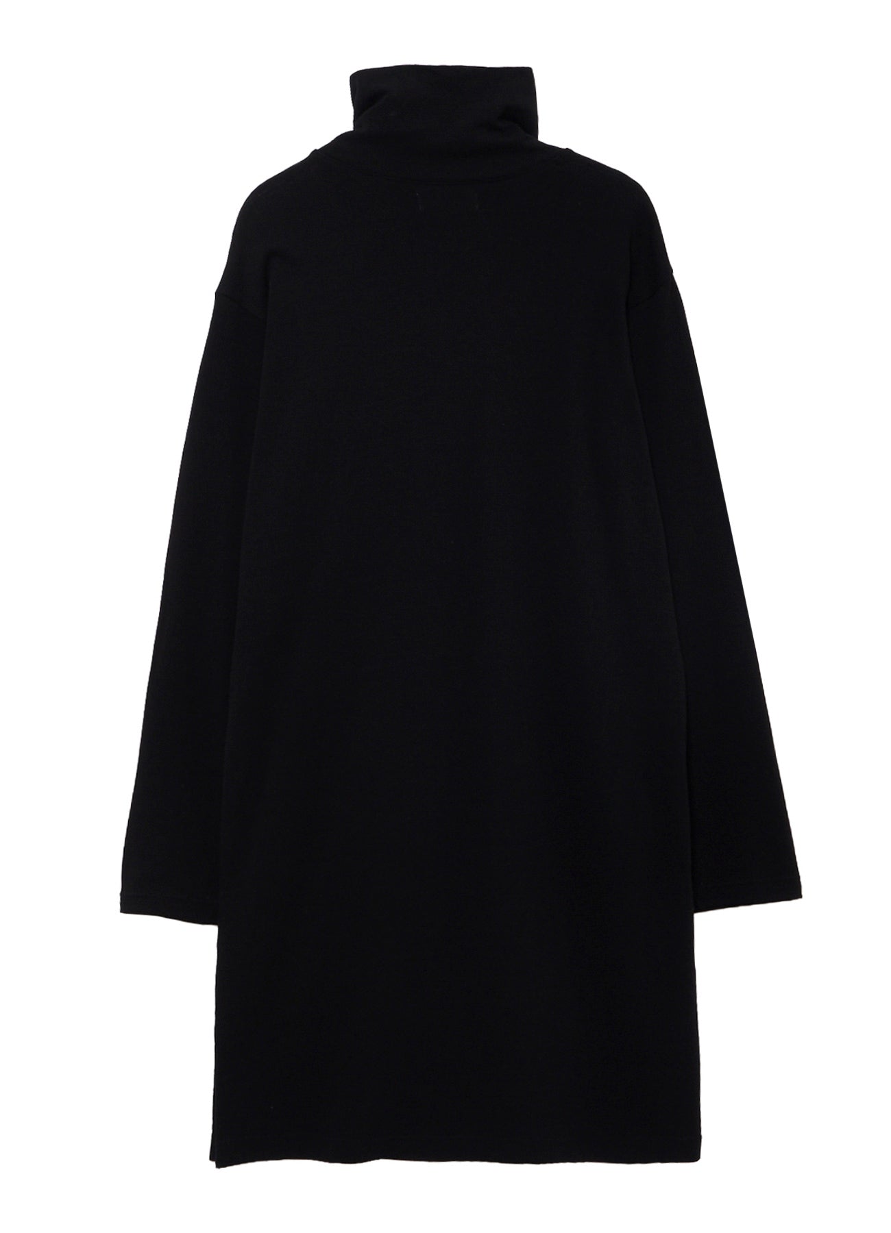 14.5 SINGLE JERSEY  SIDE SLIT HIGH NECK PO