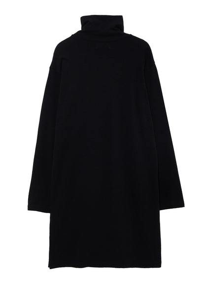 14.5 SINGLE JERSEY  SIDE SLIT HIGH NECK PO