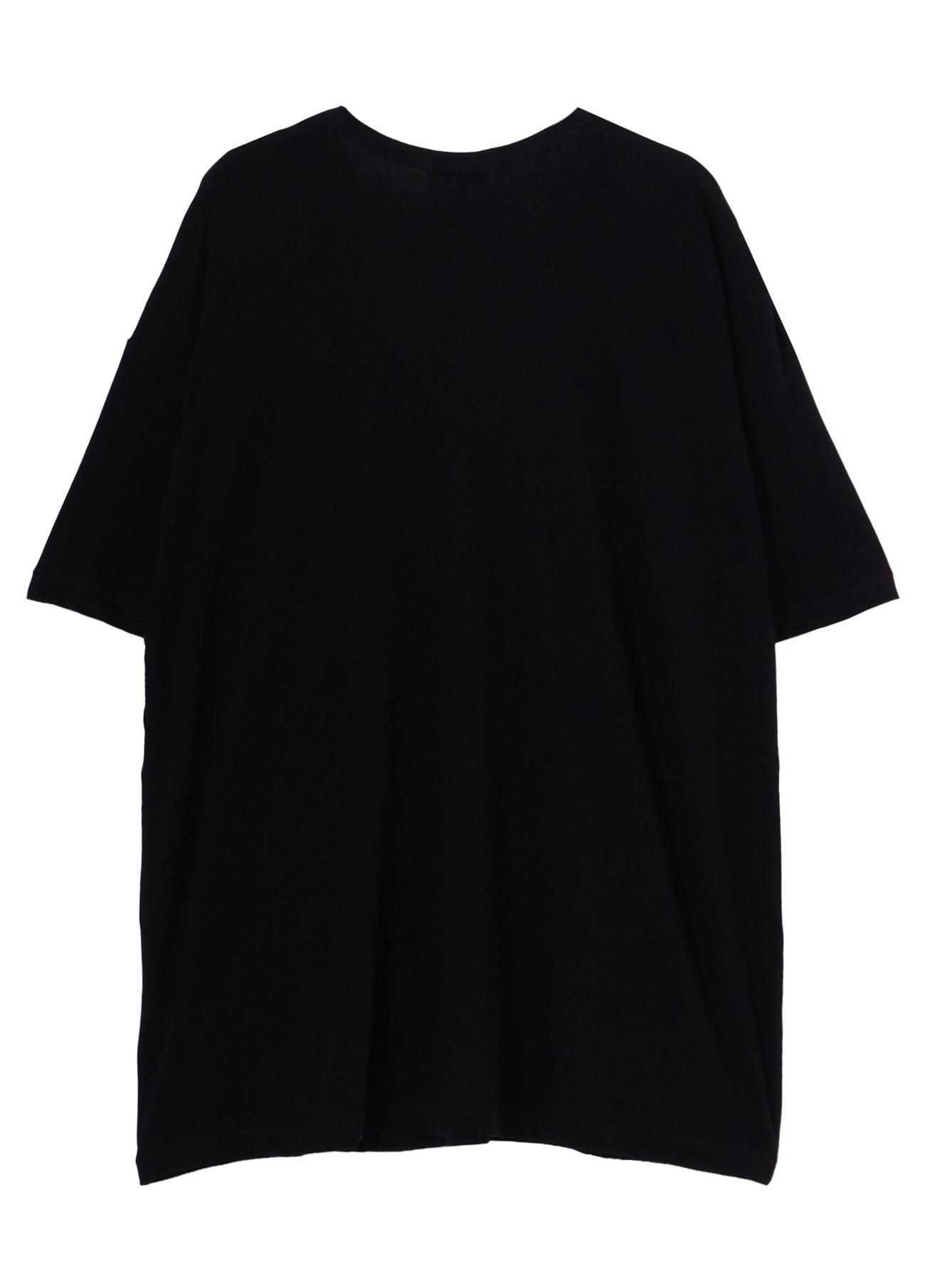 HARD TWISTED SINGLE JERSEY POCKET HEM SLIT SHORT SLEEVE T – THE