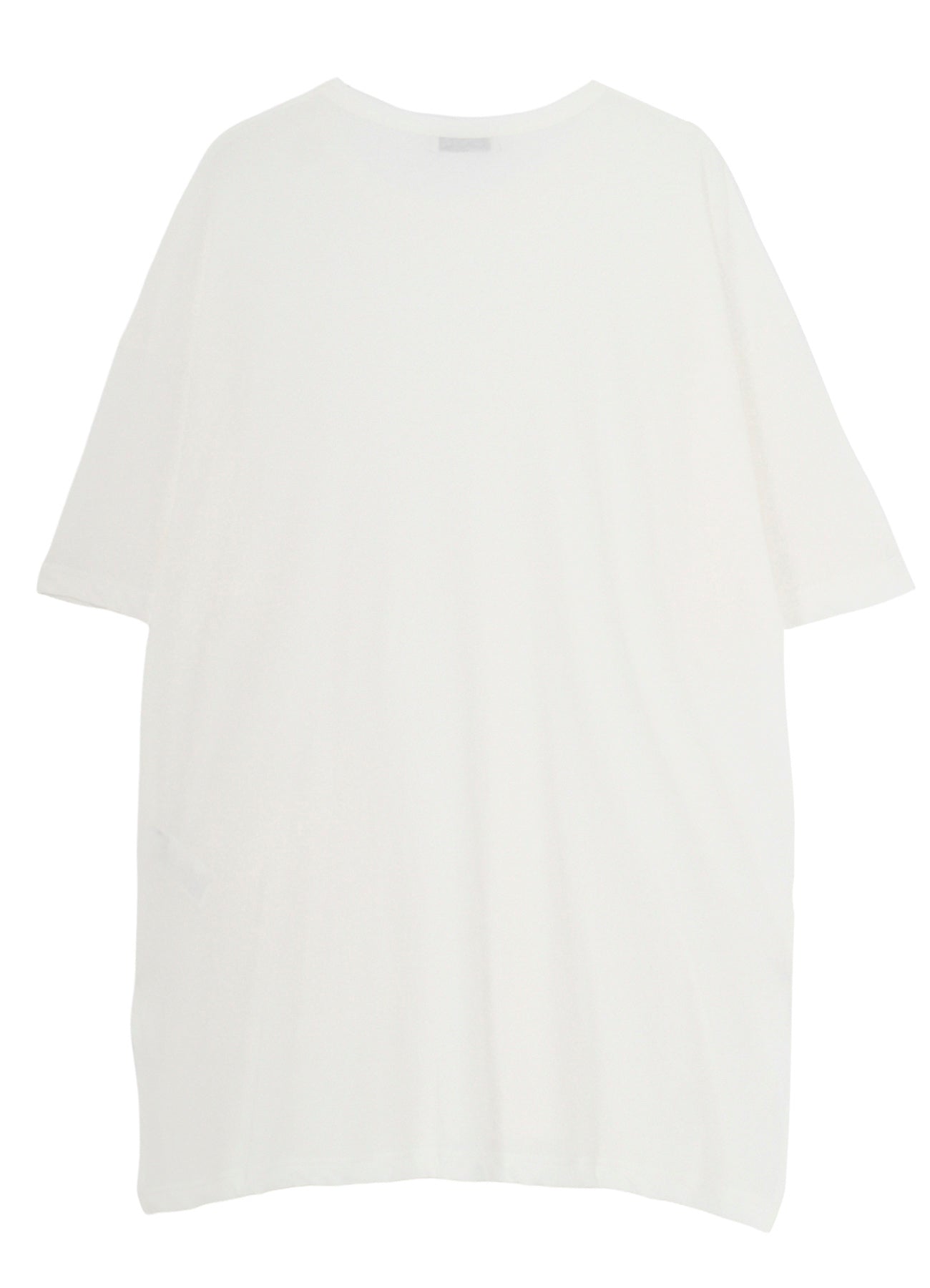 HARD TWISTED SINGLE JERSEY  POCKET SIDE SLIT SHORT SLEEVE T