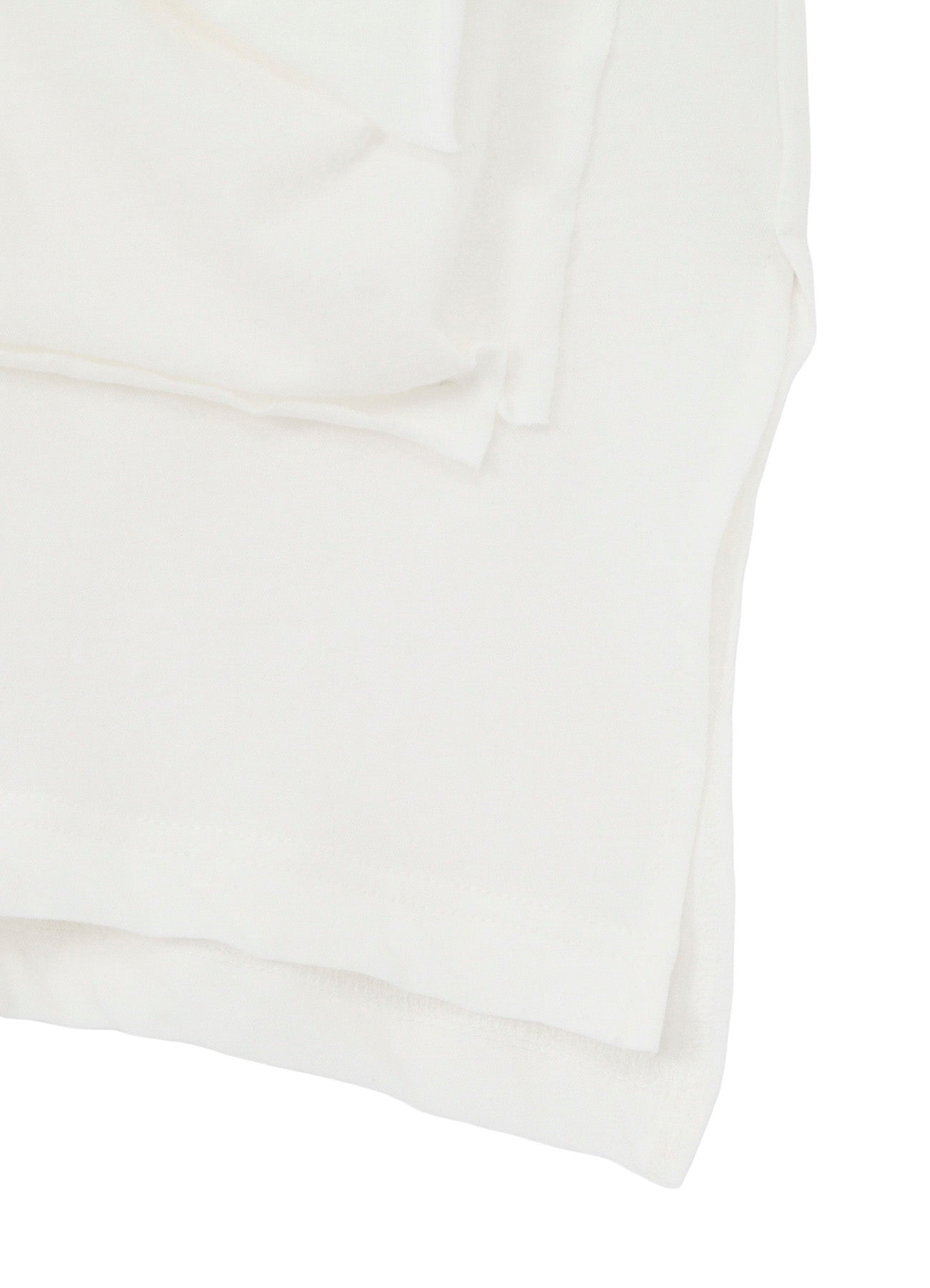 HARD TWISTED SINGLE JERSEY  POCKET SIDE SLIT SHORT SLEEVE T