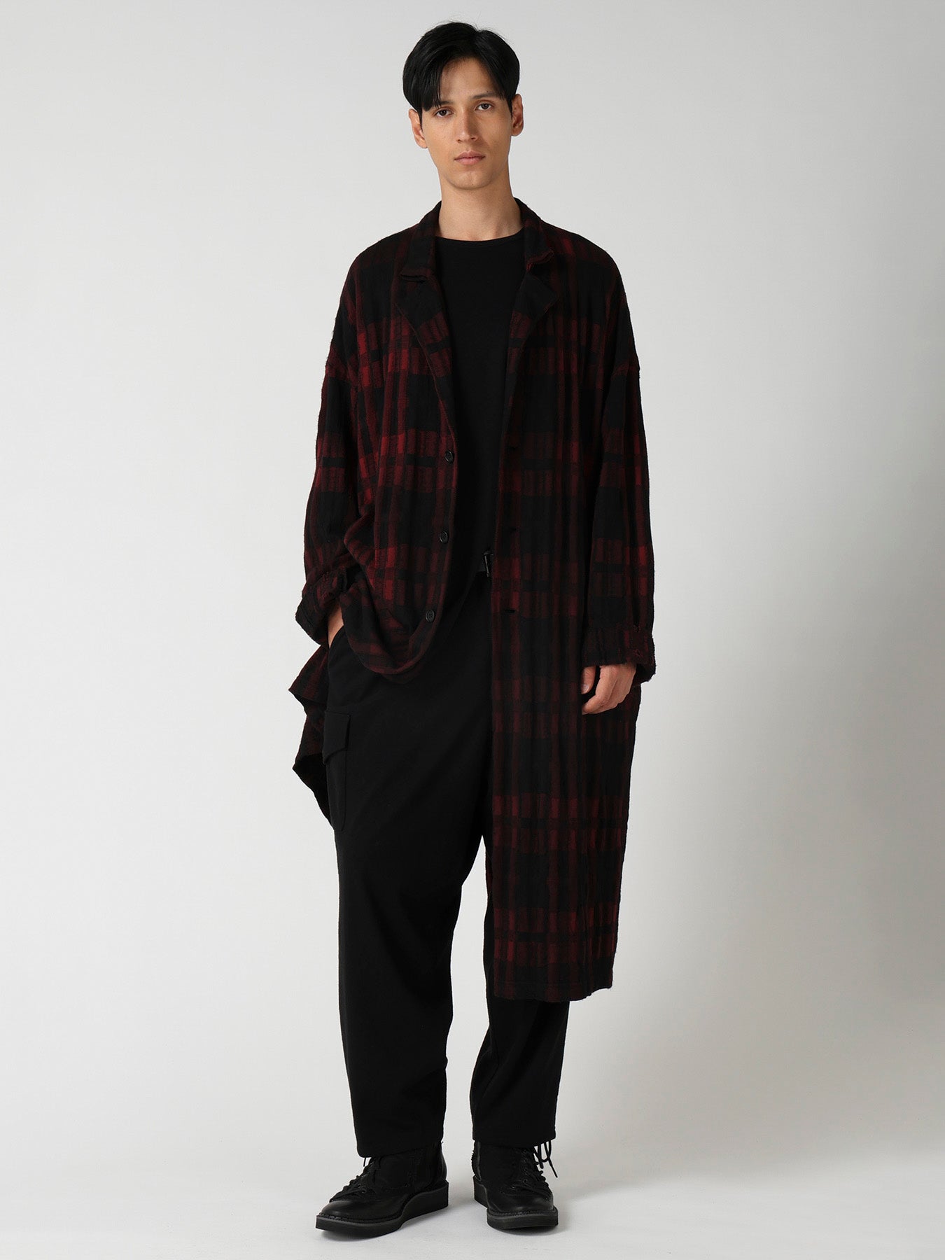 SLUB SINGLE JERSEY GUSSET CARGO PANTS
