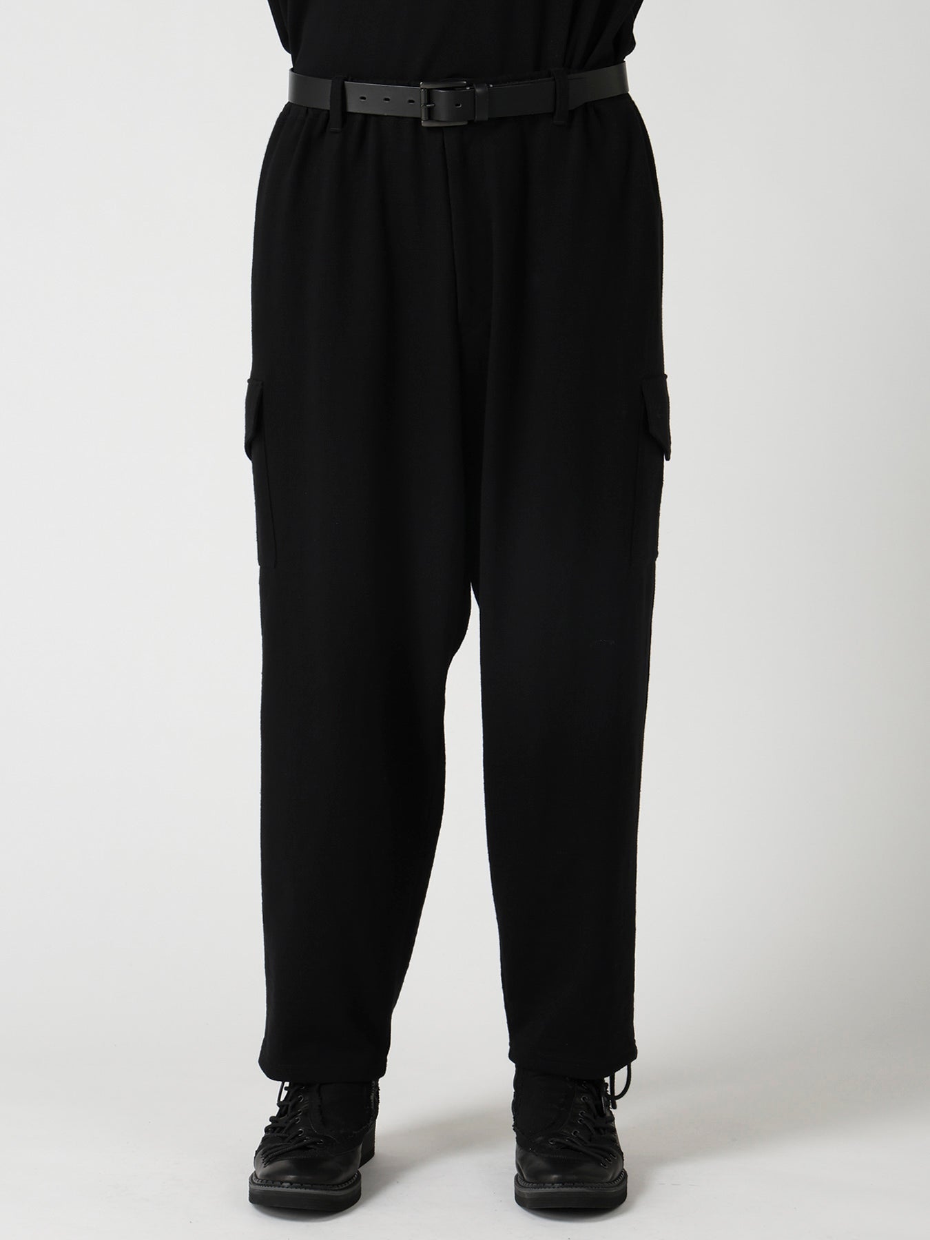 SLUB SINGLE JERSEY GUSSET CARGO PANTS