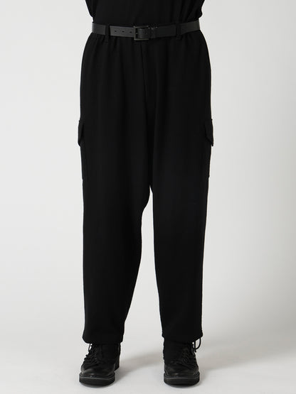 SLUB SINGLE JERSEY GUSSET CARGO PANTS