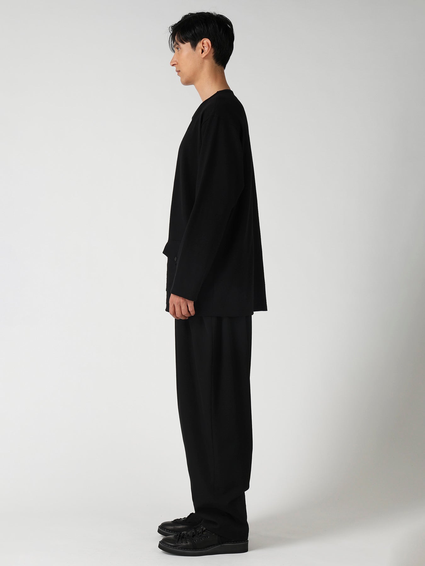 SLUB SINGLE JERSEY FLAP POCKET SHORT SLEEVE PO – THE SHOP YOHJI