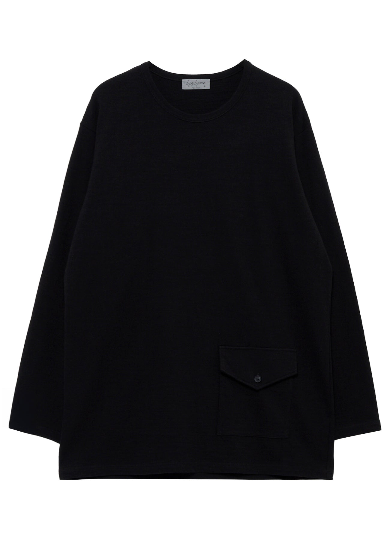 SLUB SINGLE JERSEY FLAP POCKET SHORT SLEEVE PO