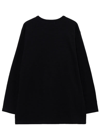 SLUB SINGLE JERSEY FLAP POCKET SHORT SLEEVE PO
