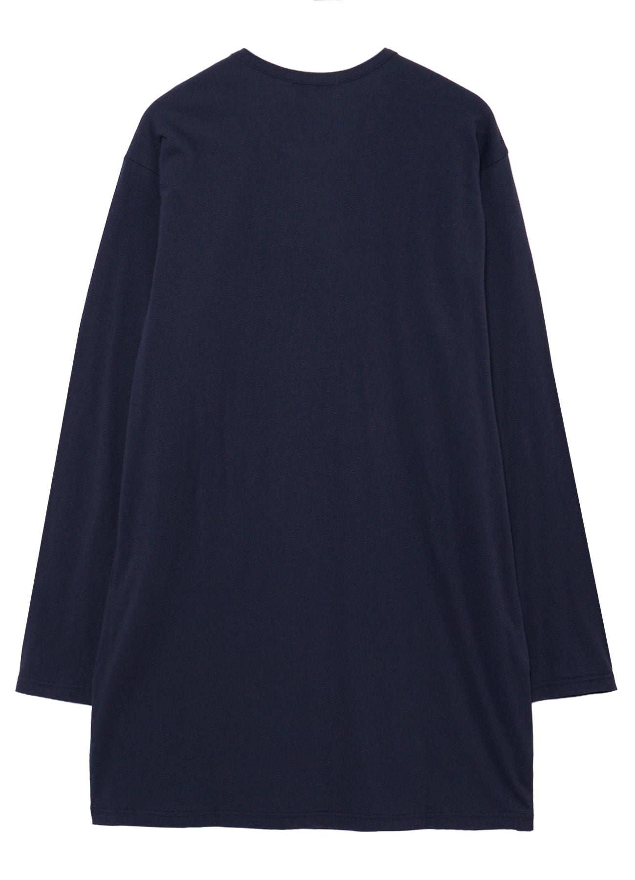 30/- COTTON SINGLE JERSEY SIDE SLIT LONG SLEEVE PO