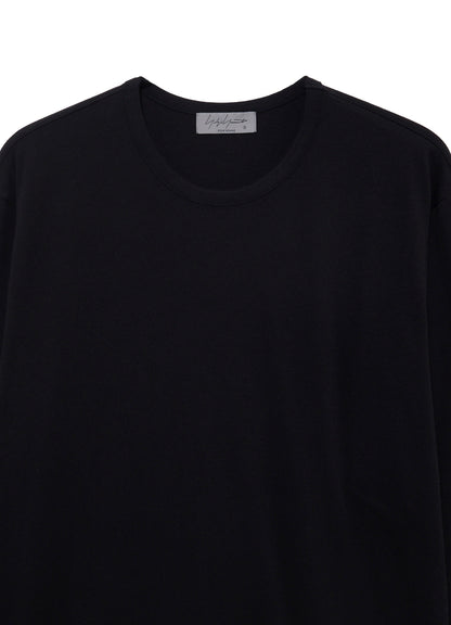 30/- COTTON SINGLE JERSEY SIDE SLIT LONG SLEEVE PO
