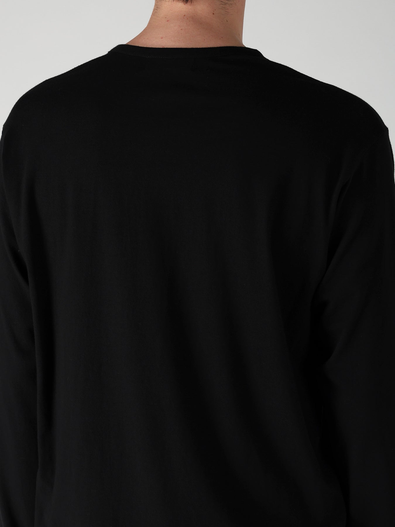 30/- COTTON SINGLE JERSEY SIDE SLIT LONG SLEEVE PO