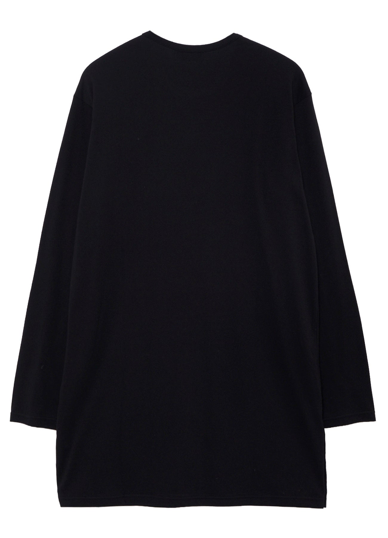 30/- COTTON SINGLE JERSEY SIDE SLIT LONG SLEEVE PO
