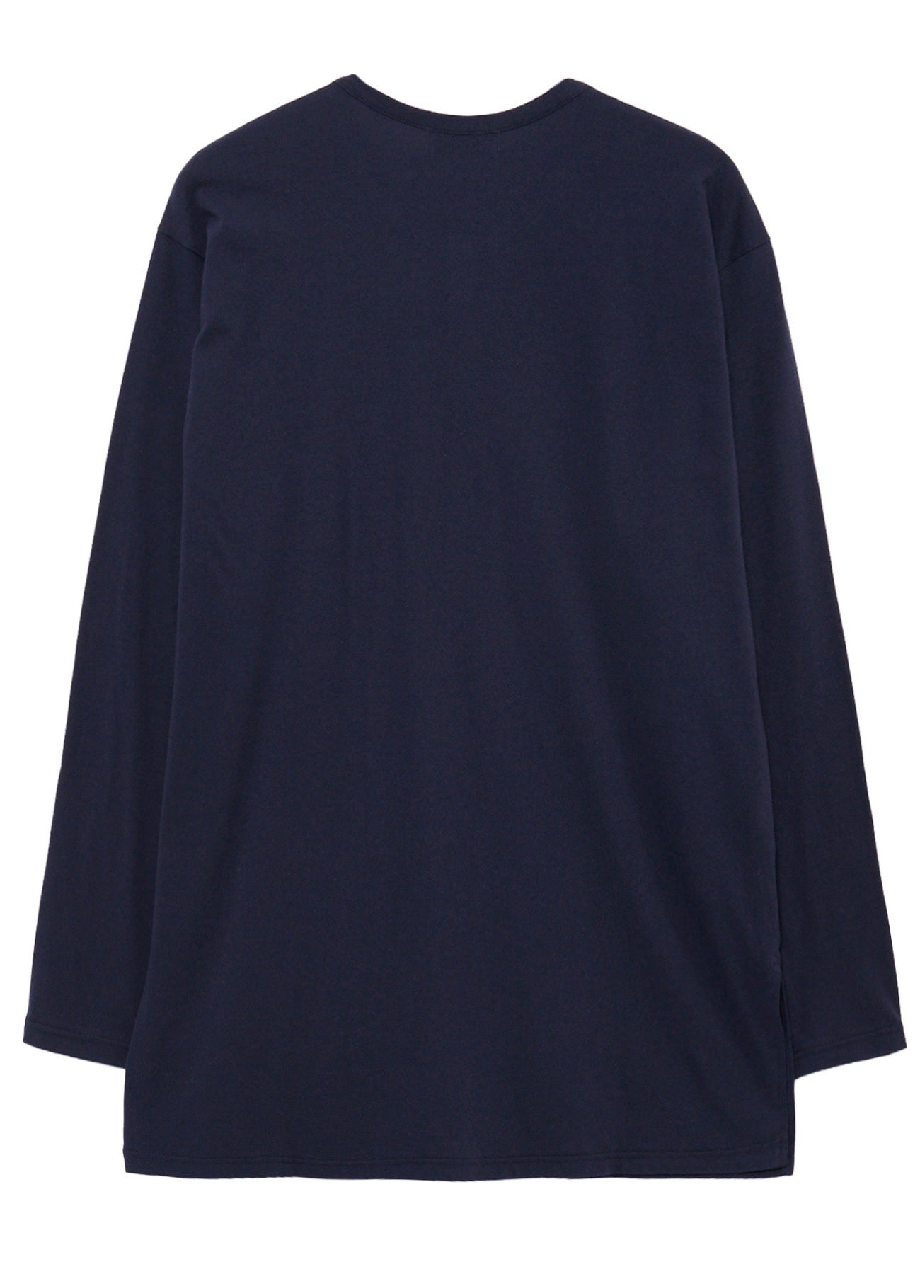 30/- COTTON SINGLE JERSEY HENRY NECK LONG SLEEVE PO