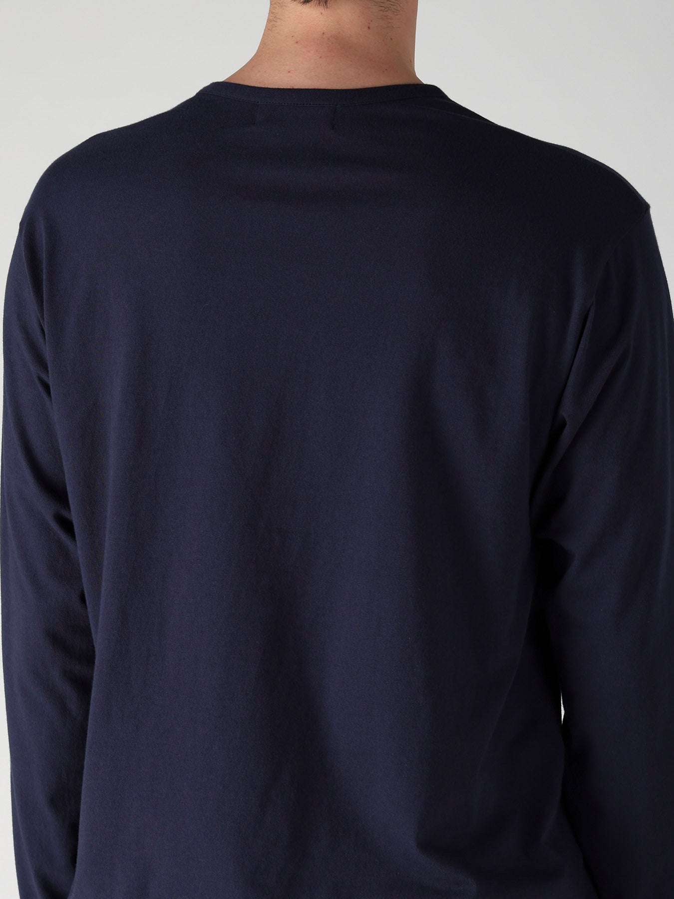 30/- COTTON SINGLE JERSEY HENRY NECK LONG SLEEVE PO