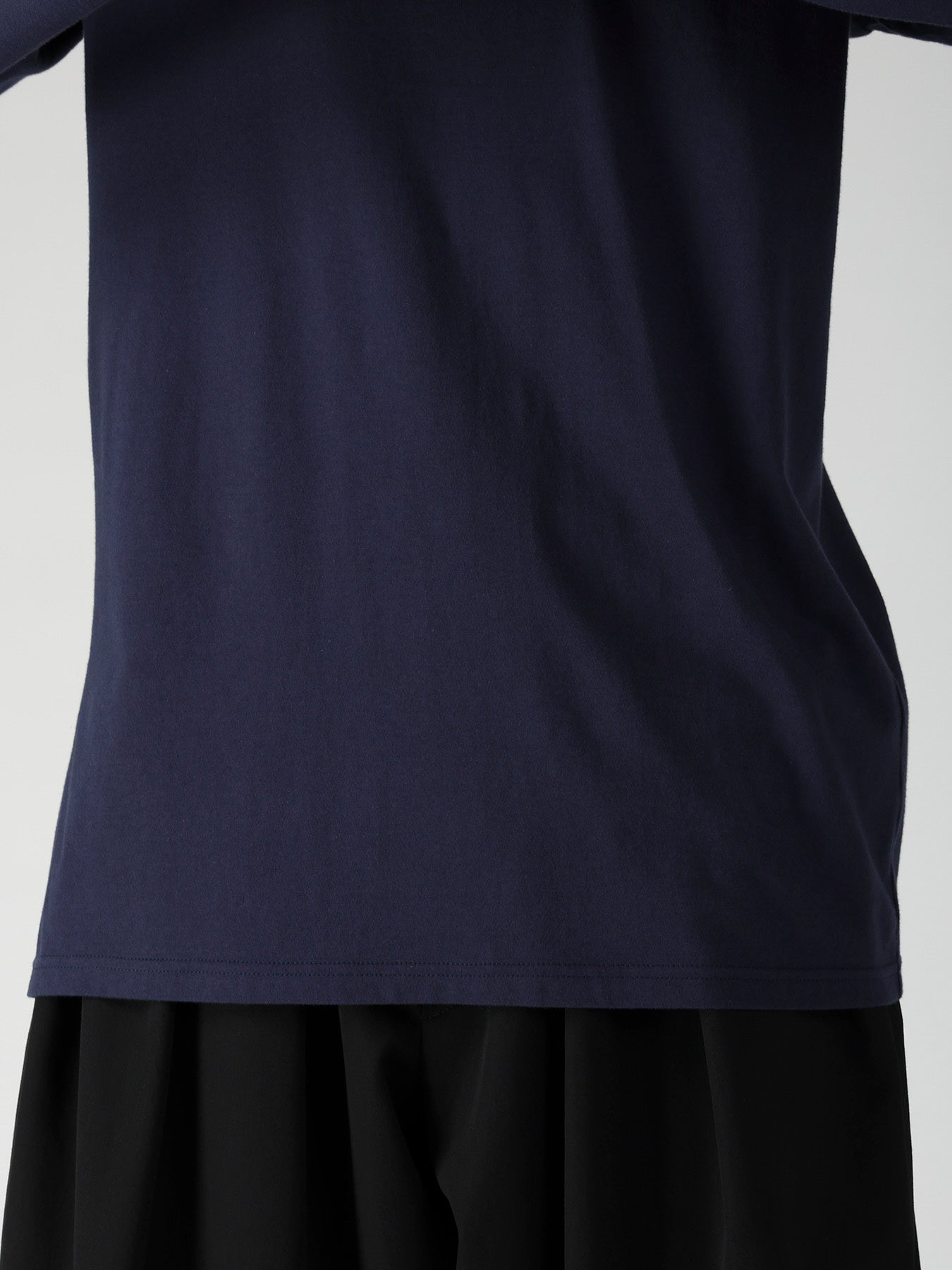 30/- COTTON SINGLE JERSEY HENRY NECK LONG SLEEVE PO