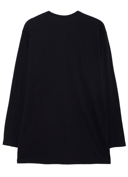 30/- COTTON SINGLE JERSEY HENRY NECK LONG SLEEVE PO