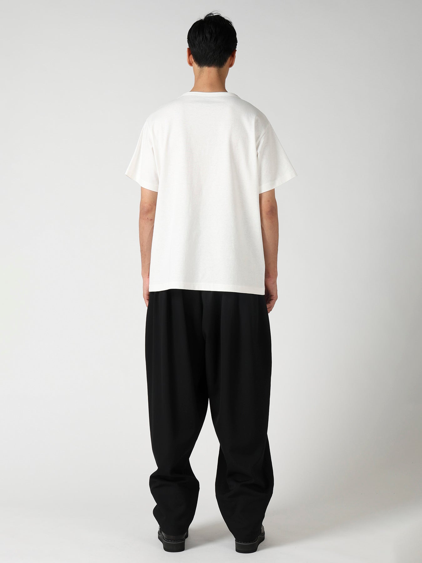 SINGLE JERSEY RE LOGO PT SHORT SLEEVE – THE SHOP YOHJI YAMAMOTO