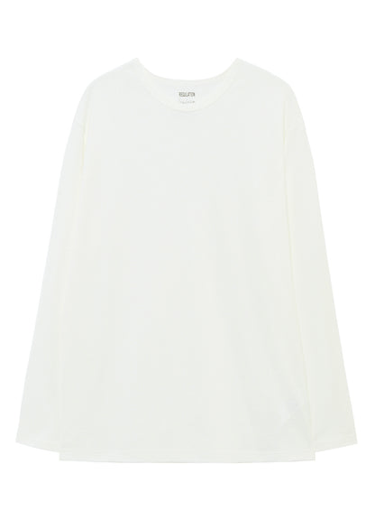 SINGLE JERSEY RE LOGO PT LONG SLEEVE