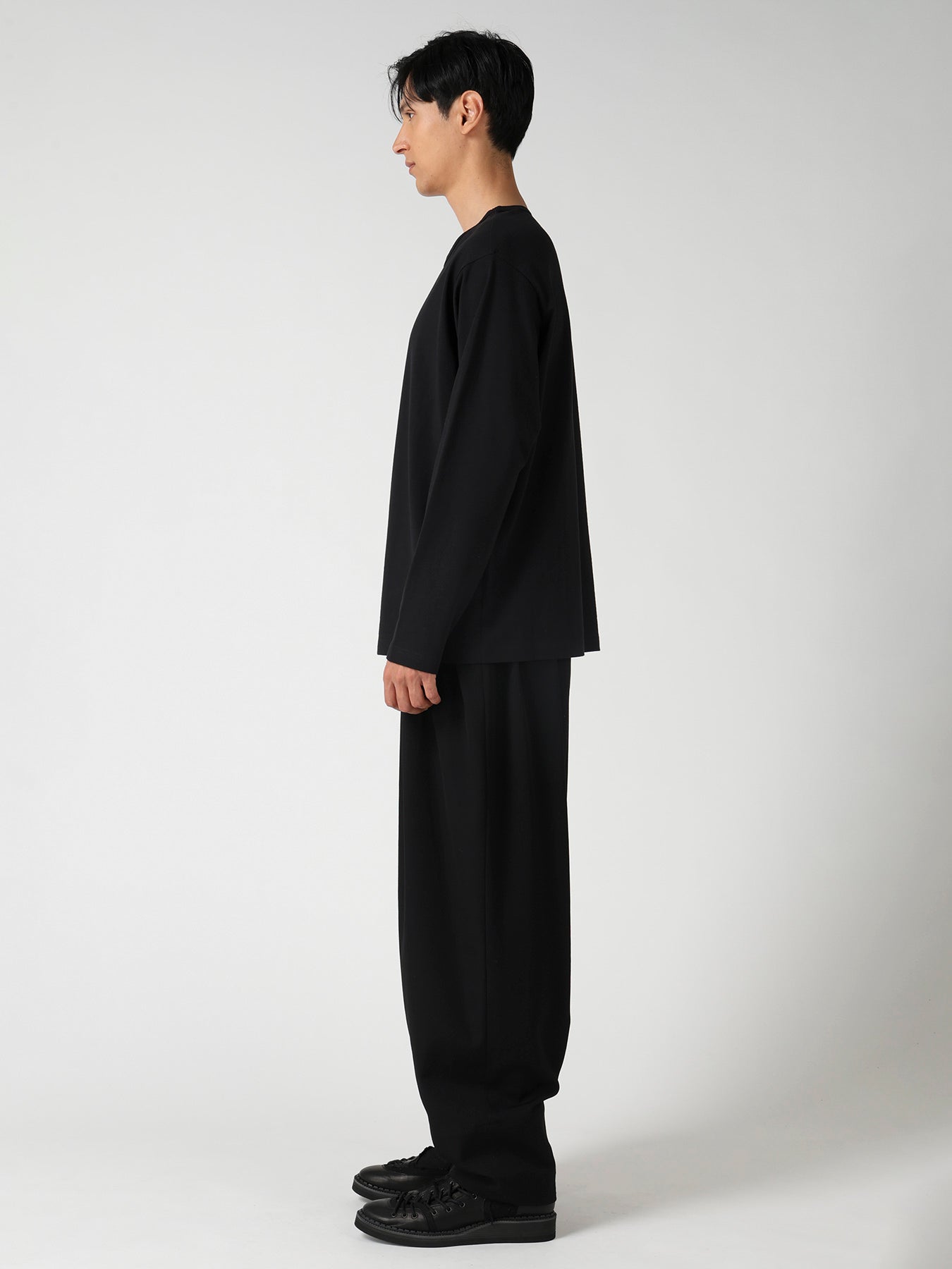SINGLE JERSEY RE LOGO PT LONG SLEEVE – THE SHOP YOHJI YAMAMOTO