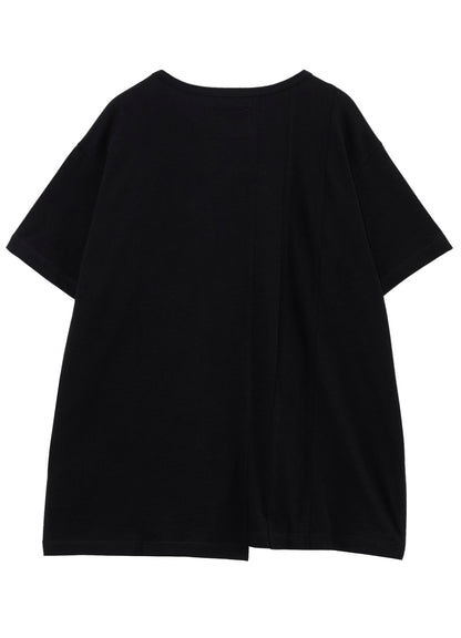 SOFT SINGLE JERSEY RE VERTICAL PANEL SHORT SLEEVE T