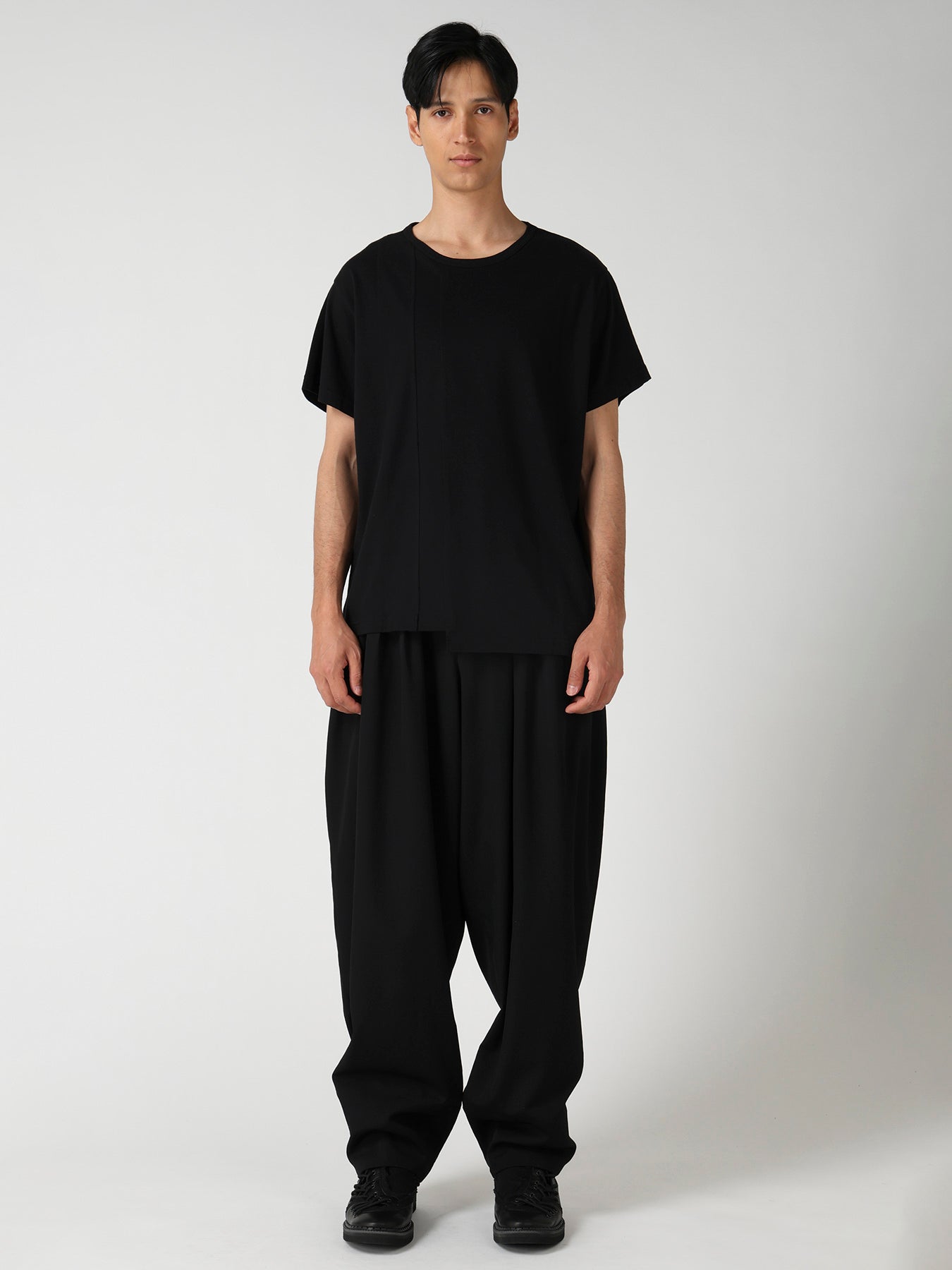 SOFT SINGLE JERSEY RE VERTICAL PANEL SHORT SLEEVE T – THE SHOP
