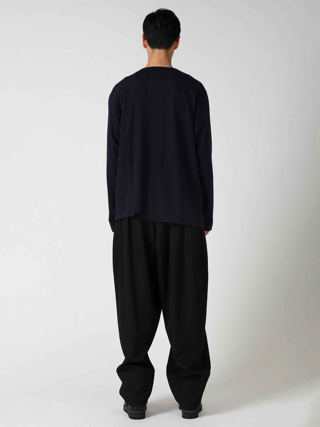 SOFT SINGLE JERSEY RE VERTICAL PANEL LONG SLEEVE T – THE SHOP