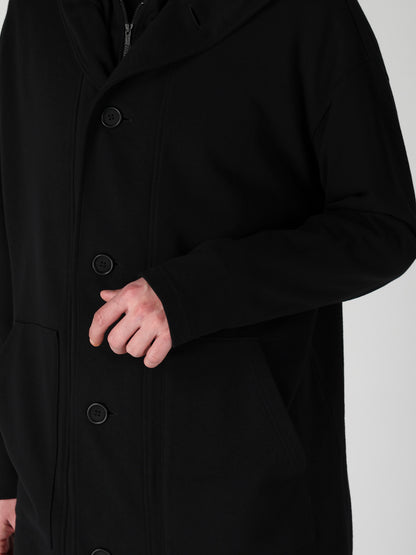 40/20 MINI FRENCH TERRY  HOODED COAT