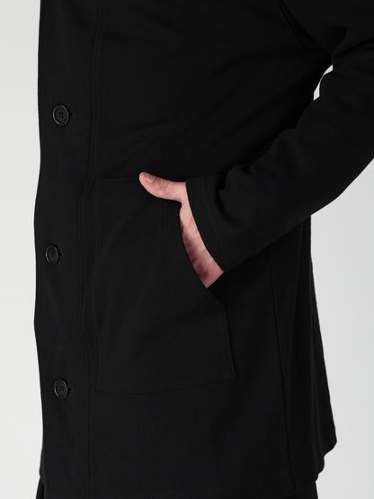 40/20 MINI FRENCH TERRY  HOODED COAT