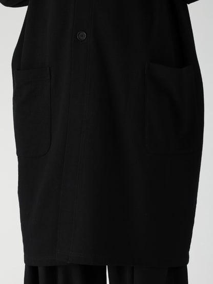 40/20 MINI FRENCH TERRY  RE ASYMMETRY LONG CARDIGAN